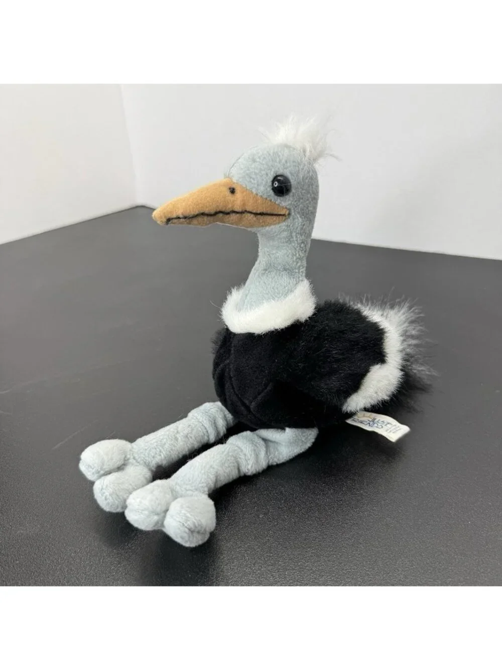 Vintage Just Friends Ostrich Plush Stuffed Animal 10 Inch Stuffed Animal
